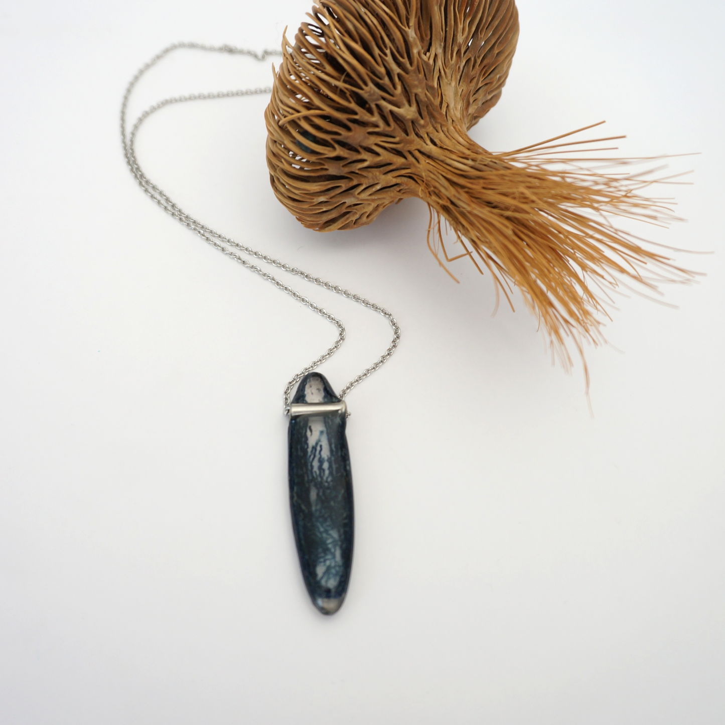 Denim Necklace