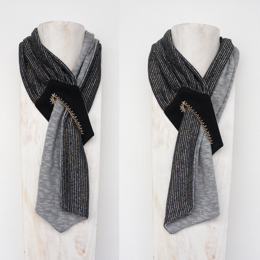Flip Tone Scarf - Textile Scarf