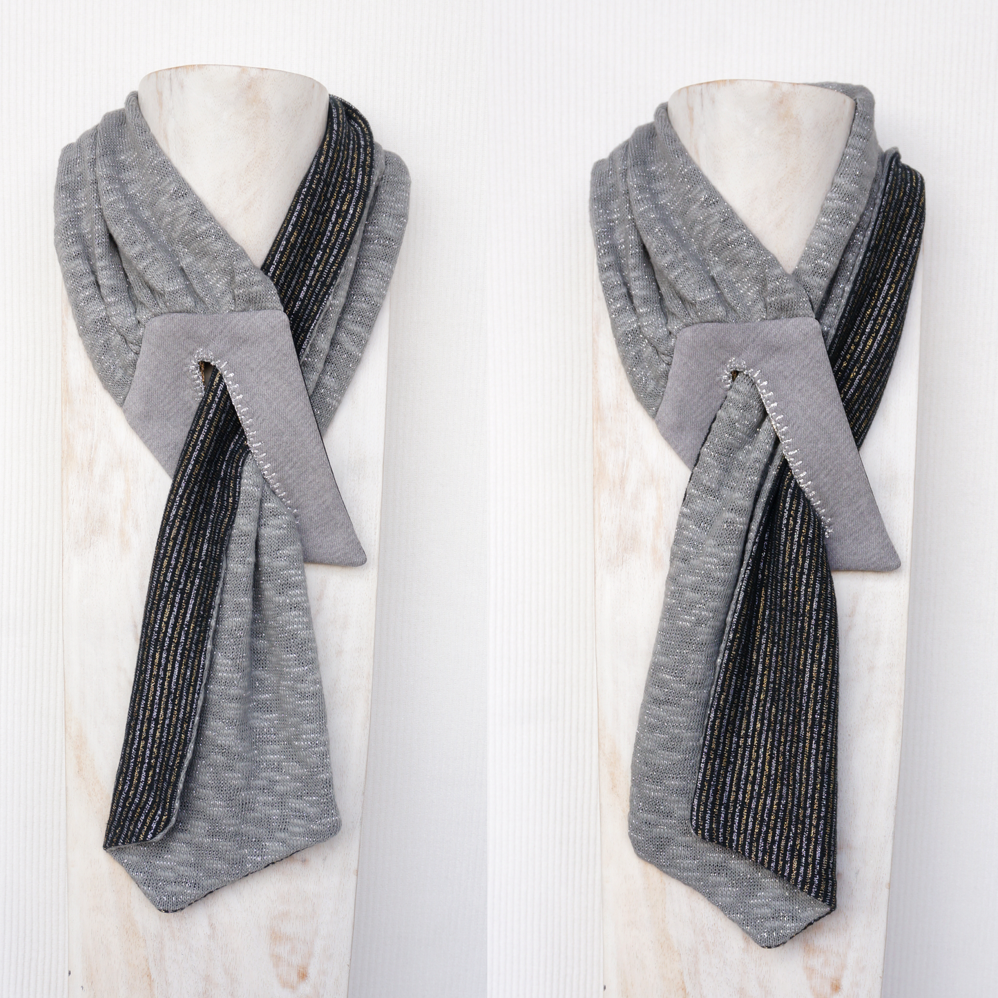 Flip Tone Scarf - Textile Scarf