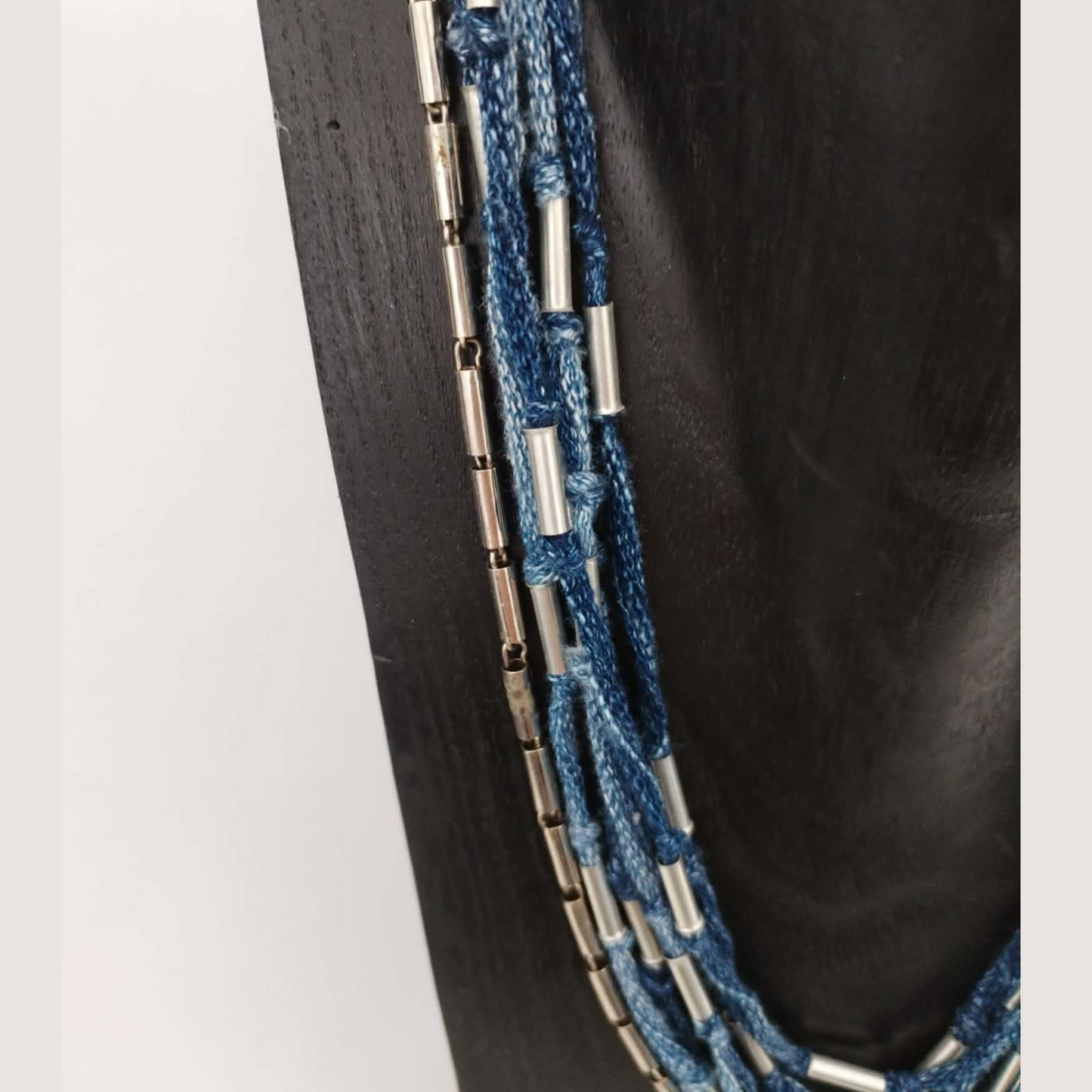 Denim Necklace