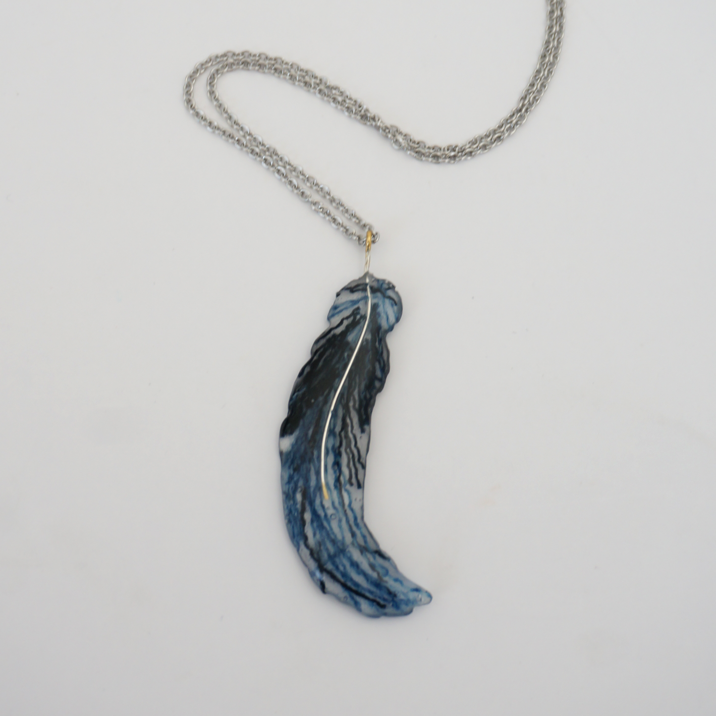 Feather - necklace