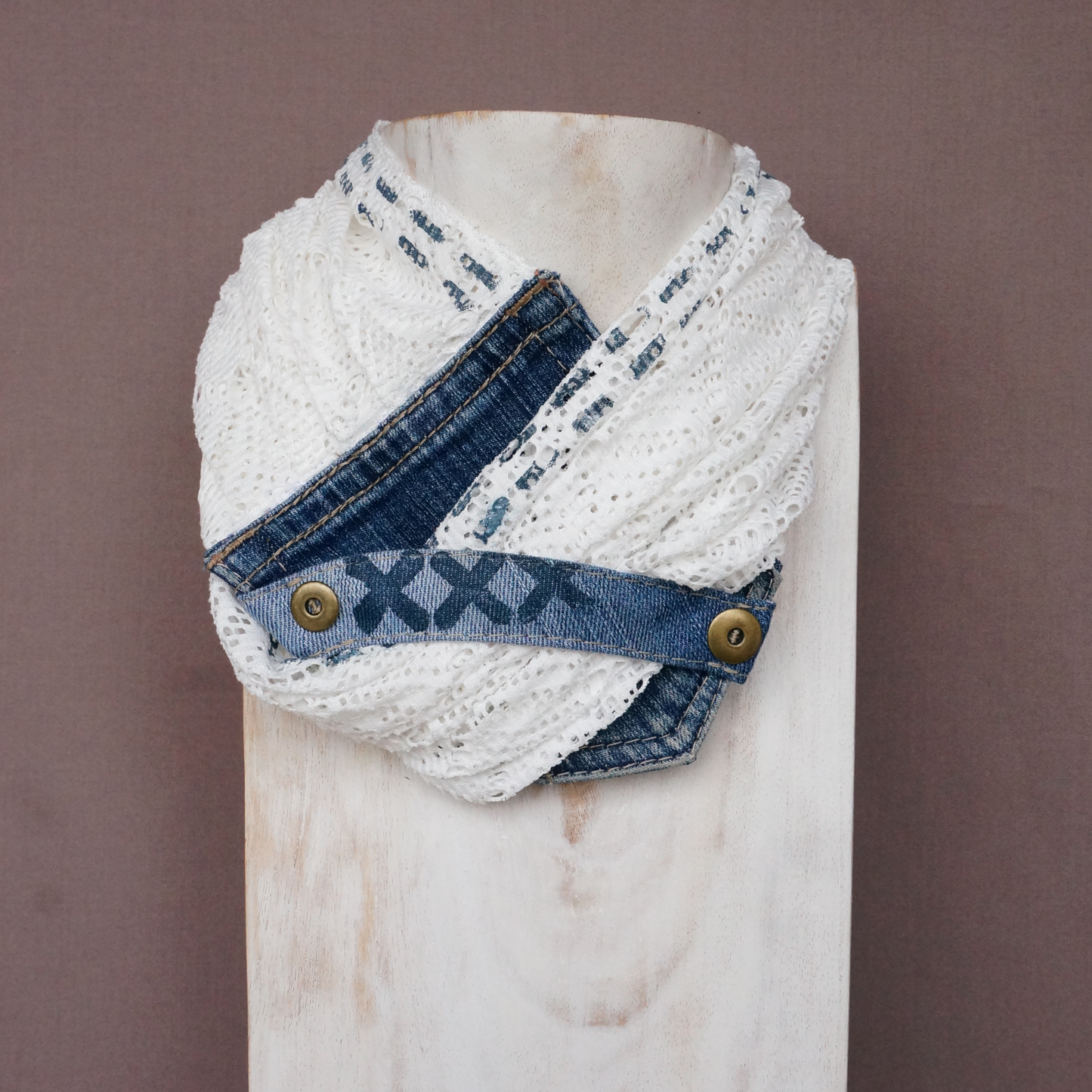 “A Pocket for Stories” - Textile Scarf