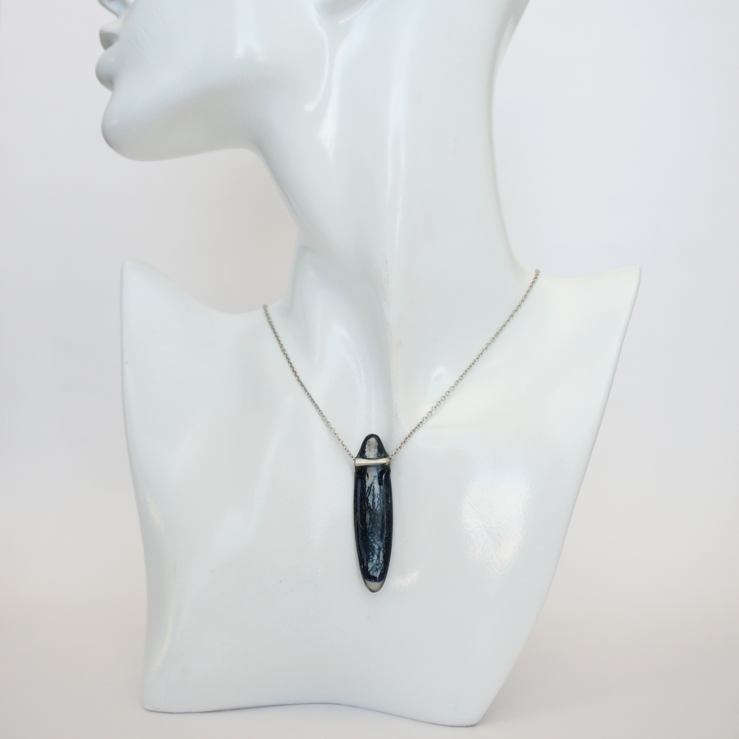 Denim Necklace