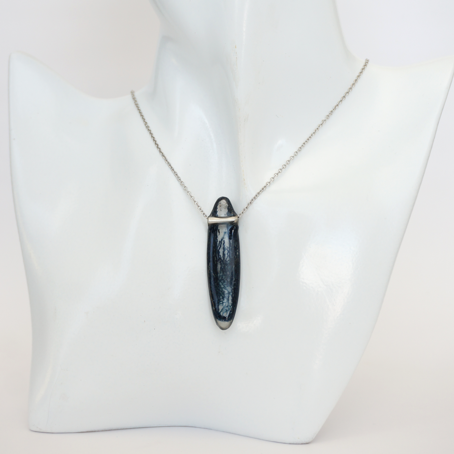 Denim Necklace